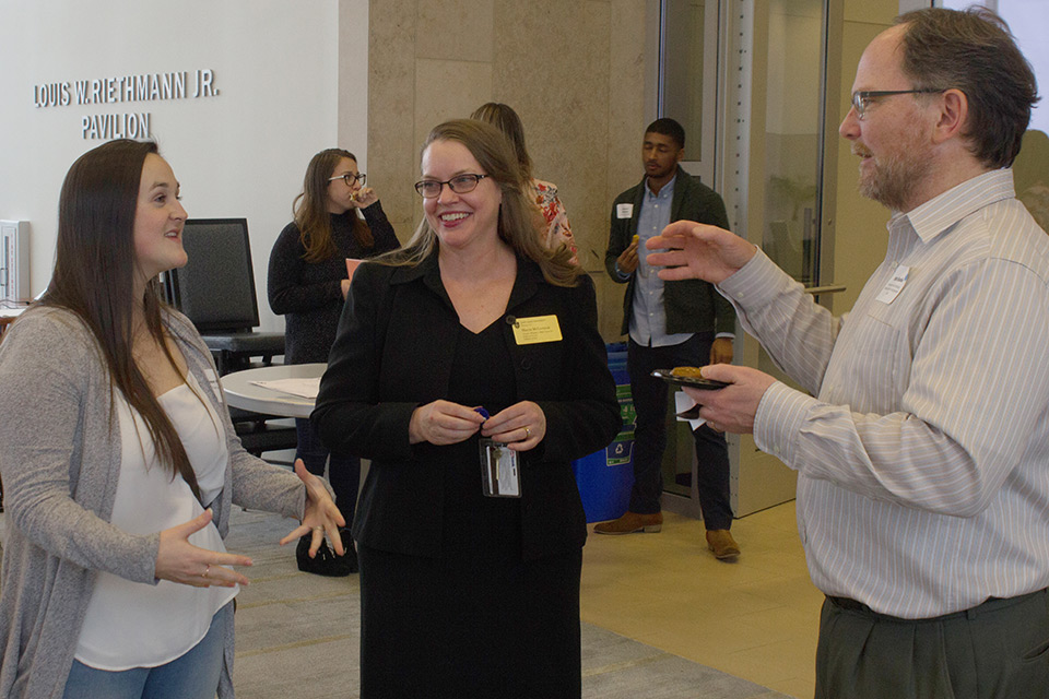 Lauren Herbig, the 2018-19 editor-in-chief of the ABA Journal of Labor & Employment Law, speaks with Prof. Marcia McCormick and Prof. Matt Bodie.