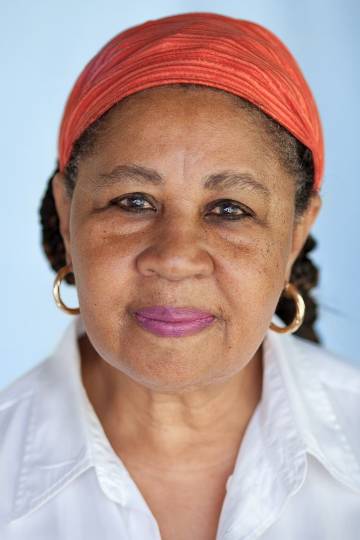 Headshot of Jamaica Kincaid