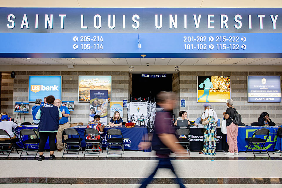A Disaster Assistance Center opened in Chaifetz Arena after the May 2025 tornado.